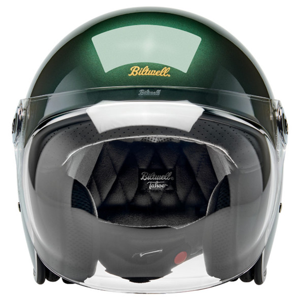 Biltwell - Metallic Sierra Green Tahoe™ Solid Helmet