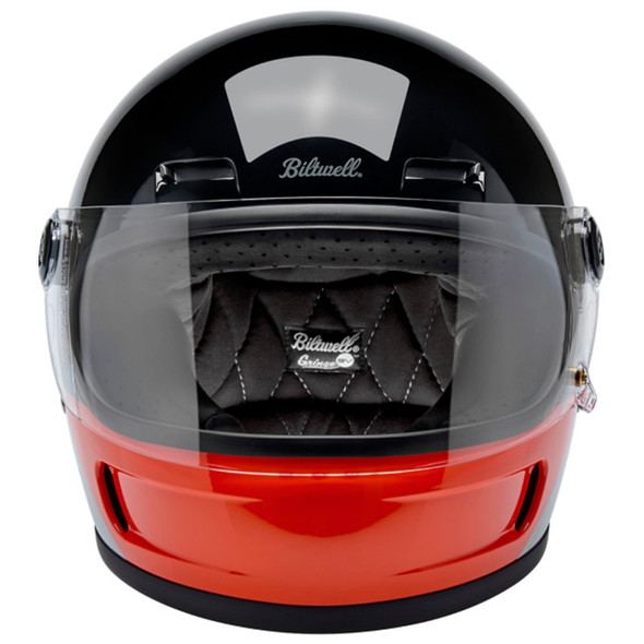 Biltwell - Black/Orange/Gray Gringo SV Intersection Helmet