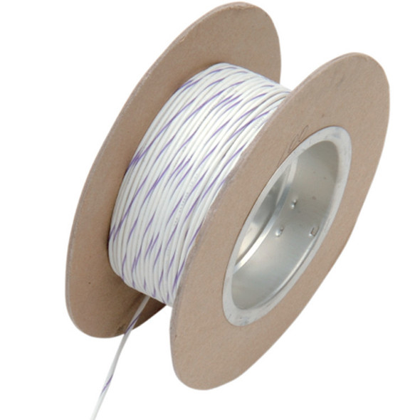 Namz 18 Gauge OEM Color Wire 100' Length Pink White