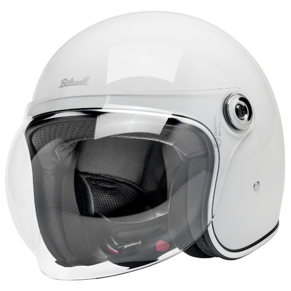 Biltwell - Gloss White Tahoe™ Solid Helmet