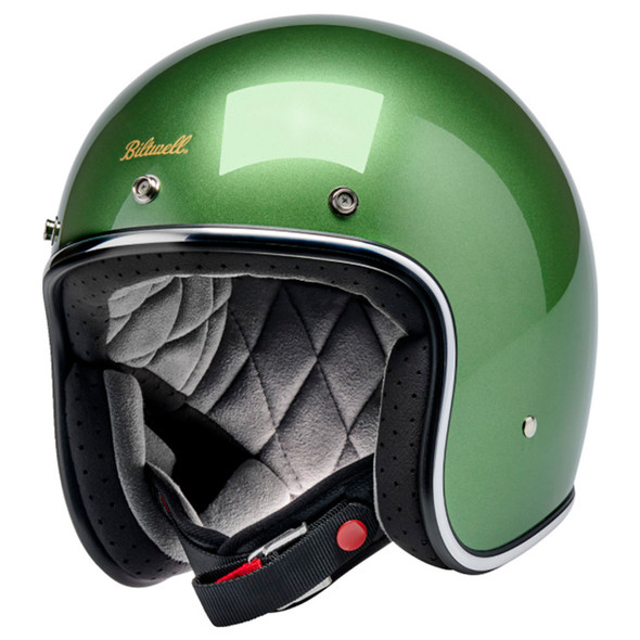 Biltwell - Metallic Irish Green Bonanza Helmet