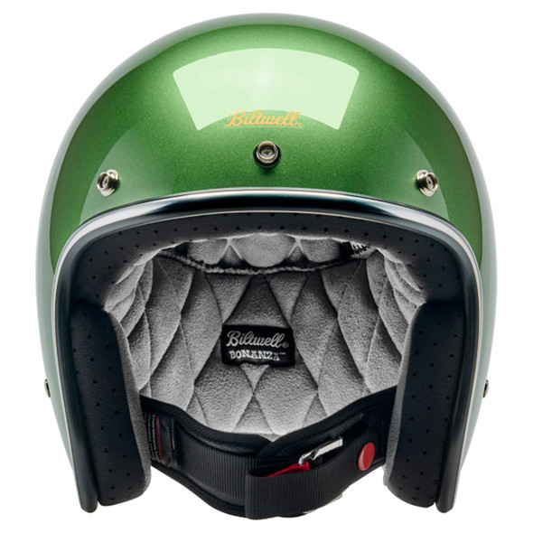 Biltwell - Metallic Irish Green Bonanza Helmet