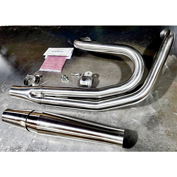 Thunderheader - Stainless 2-Into-1 Exhaust fits '99-'05 Dyna Models