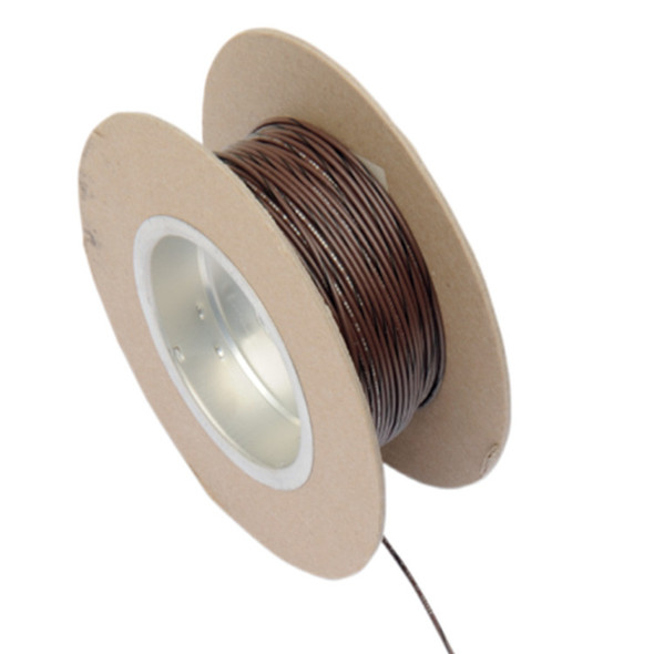 Namz - 18-Gauge OEM Color Wire 100' Length - Brown/Black