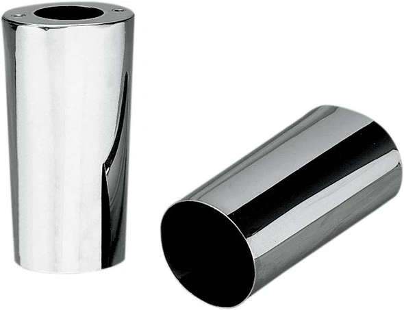 Drag Specialties - Fork Slider Cover - Stock Length - Chrome - Smooth
