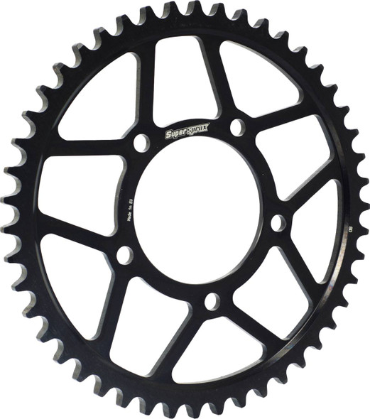 Supersprox - RFE-7080:48-BLK - Rear Sprocket - 48 Tooth - Black - Big Twin/Sportster
