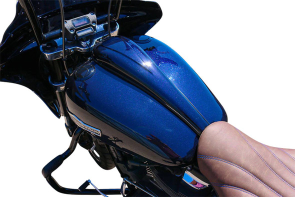 Paul Yaffe Bagger Nation - PYO:TD-DK - Fuel Tank Console - Scalloped - HD Softail