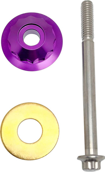 Paul Yaffe Bagger Nation - PYO:12PSK-18L-PR - Steering Stem Nut - Purple