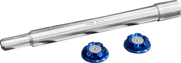 Paul Yaffe Bagger Nation - PYO:YAXLE-07-HT-BE - Y-Axle with Turret Style Axle Cover Kit - Custom - Front - Blue - 1"