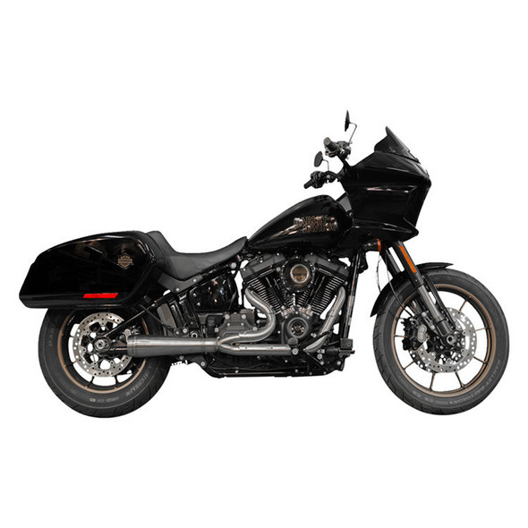 Trask - 2-Into-1 Assault Exhaust System W/ Bags fits '18-'22 Softail Models