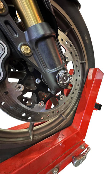 Paul Yaffe Bagger Nation - PYO:YHTR-18L-CH - Axle Cover Kit - Y-Axle Rod - Front - Standard/Turret - Chrome