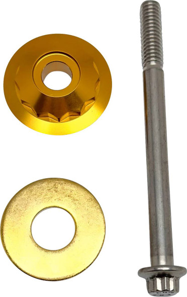 Paul Yaffe Bagger Nation - PYO:12PSK-18L-GD - Steering Stem Nut - Gold