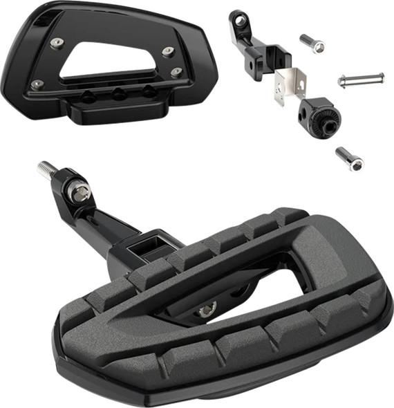 Ciro - 61823 - Chicane™ Mini Floorboards - with Passenger Brackets - Black