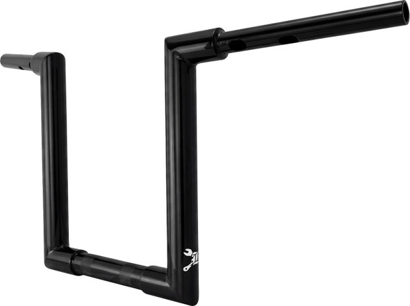 Burly Brand - B12-6102B - Jason Handlebar - Touring - 14" - Black