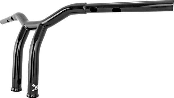 Burly Brand - B12-6081B - Dominator Handlebar - Touring/Softail - 10" - Black