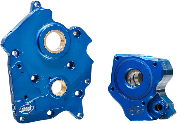 S&S Cycle - 310-0998C - Cam Support Plate and Oil Pump - Oil Cooled - VVT M8