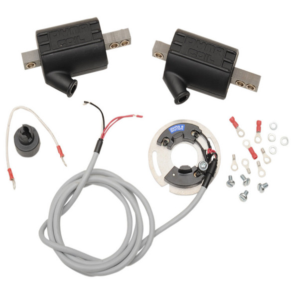 Dynatek - Single-Fire Ignition and Coil Kit fits '70-'99 Big Twin & '71-'03 XL Models (Exc. Twin Cam, 1200S Models)