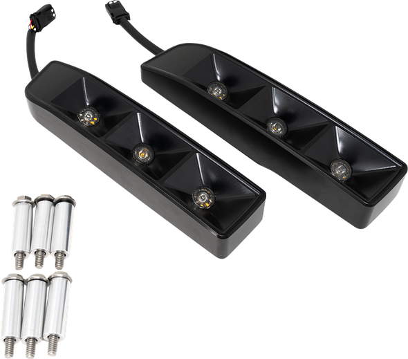 Kodlin - KUS68600 - LED Taillight & Rear Turn Signal Kit - Black - Fits CVO Street Glide ST FLHXSTSE