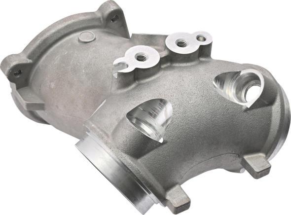Drag Specialties - 81190 - M8 Intake Manifold Kit - Round Port, Without Sensor/Clip - Fits 2017-Up Milwaukee-Eight