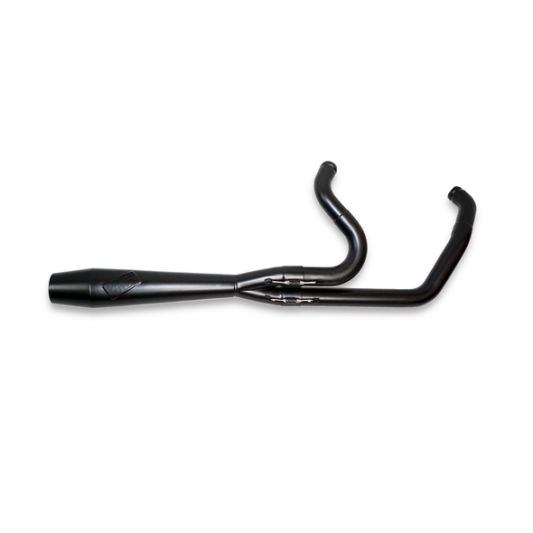 Sawicki Speed 930-02627 - Intimidator 2-into-1 Mid-Length Exhaust Black Ceramic w/ Welded End Cap
