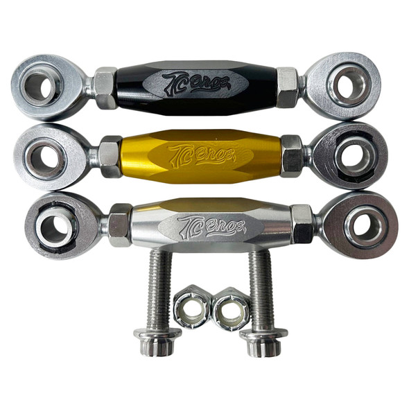 TC Bros - 102-0153 - Pro Series Adjustable Shift Linkage - Fits 1991-Up Harley-Davidson Dyna, FXR & Softail (Mid Controls)