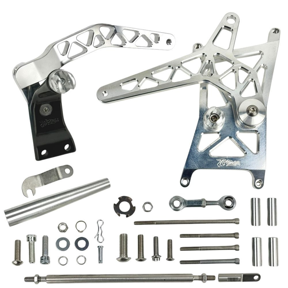 TC Bros Pro Series Mid Controls 102-0199 for 2006-2017 Harley-Davidson Dyna - view 2