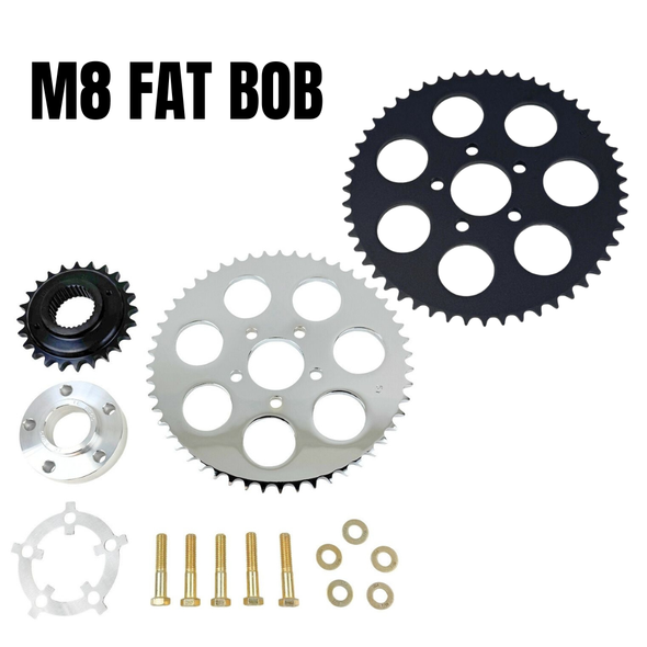 TC Bros - 111-0110 - Belt-to-Chain Drive Conversion Kit - Fits 2018-2026 Harley-Davidson Softail Fat Bob