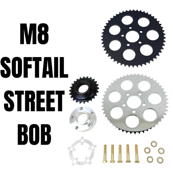 TC Bros Belt-to-Chain Drive Conversion Kit 111-0112 for 2018-2026 Harley-Davidson Softail Street Bob