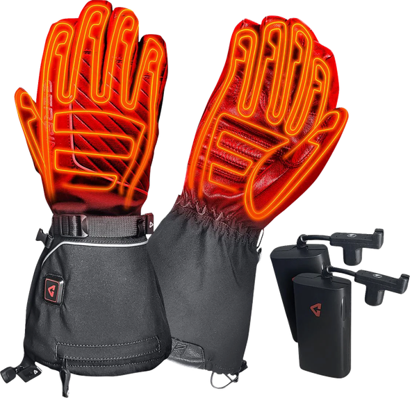 Gerbing Women's 7V Atlas Ultra-Flex Battery Heated Gloves - Black - view 2