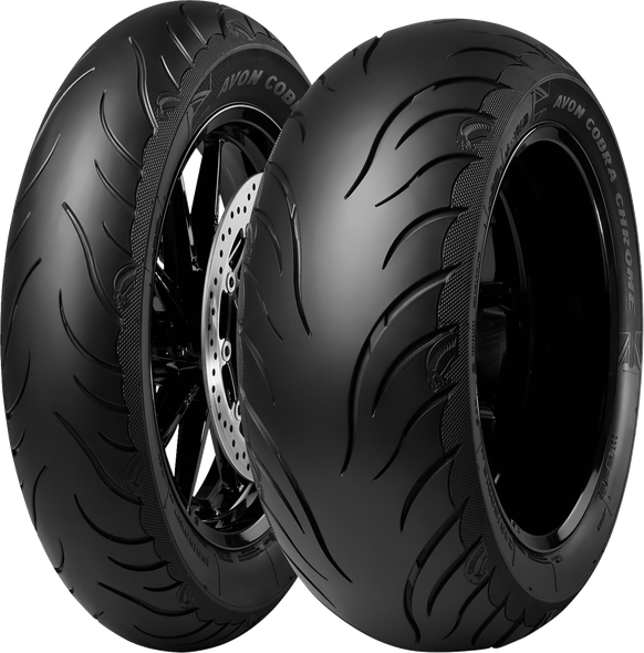 Avon - 0305-0625 - Cobra Chrome AV91 Reinforced MH90-21 56V Front Tire