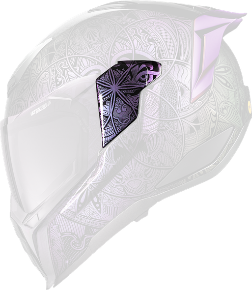 Icon - Ultraflite™ Helmet Side Plates — Opal Mandala