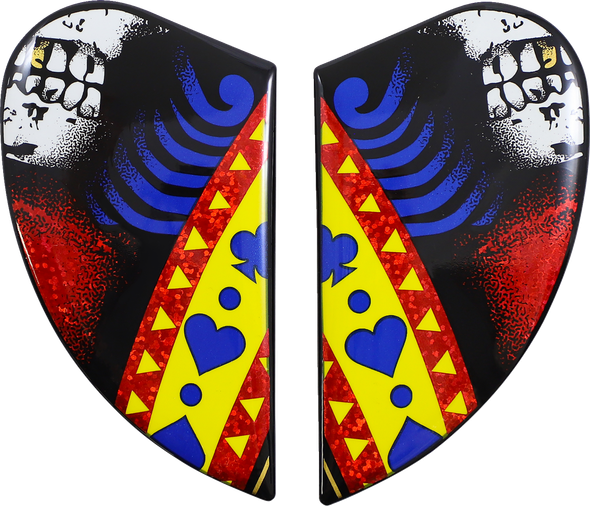 Icon - Airform™ Helmet Side Plates — Suicide King