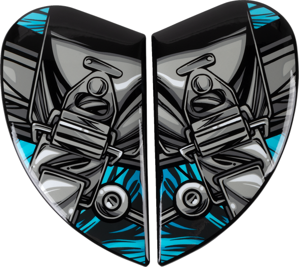 Icon - Airframe Pro™ Helmet Side Plates — Outbreak