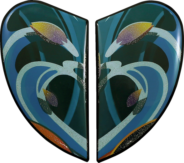Icon - Airframe Pro™ Helmet Side Plates — Koi
