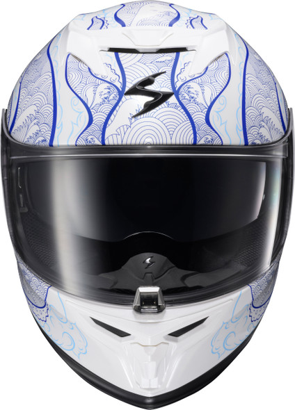 Scorpion - EXO-T520 Full Face Helmet - Nama-Shimi - White/Blue