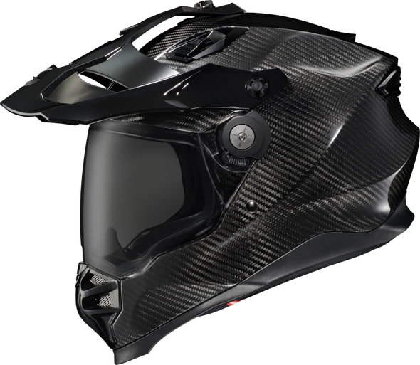 Scorpion - XT9000 Carbon Full Face Helmet - Solid Carbon - Black