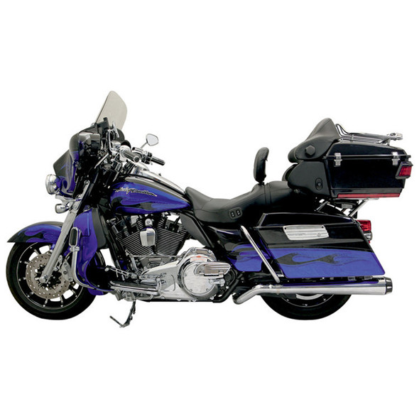 Bassani Exhaust Bassani - Pseudo Muffler for Road Rage II Mega Power System fits '09-'20 Touring Models - Chrome 