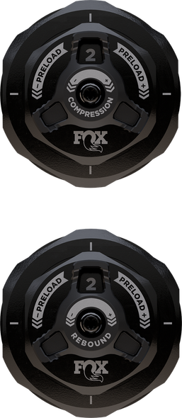 Fox - 890-27-012 - Grip ST Adjustable 49mm Fork Cartridge Kit +2" Raised Height - Fits 2014-2026 Harley-Davidson Touring
