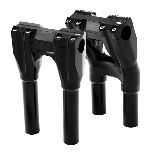 Kraus - SP-ISO-68 - Kraus Isolated & Kickback Risers - Fits 1984-2024 Harley-Davidson M8 Softail