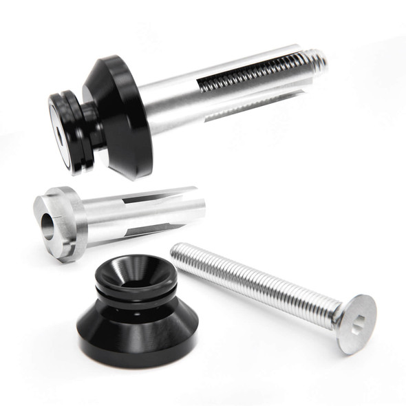Kraus - PA-HB-14 - RECON Handguard Bobbins - Fits 2021-2026 Harley-Davidson Pan America, Pan America ST, Pan America Special & CVO Pan America