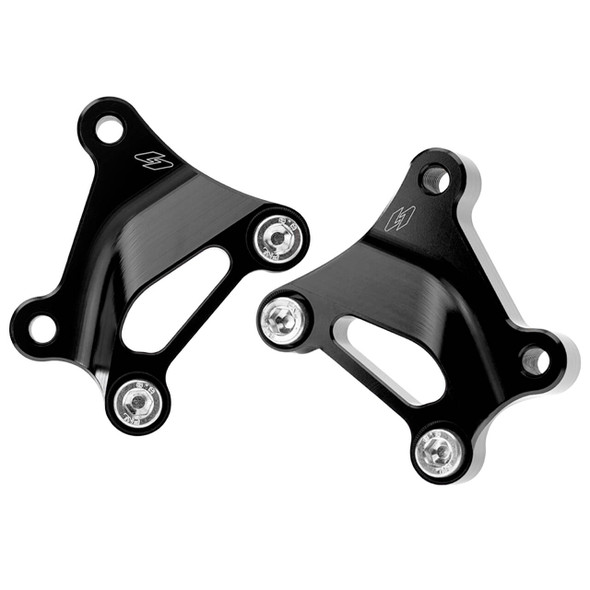 Kraus - UN-BR-32 - 320mm Axial Caliper Mounts - Fits 2006-2019 Harley-Davidson Road King, Road Glide, Electra Glide