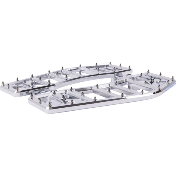Thrashin Supply Co. - TSC-2219-3 - Aggressor Floorboards - Chrome - Pair - Fits Harley-Davidson Touring