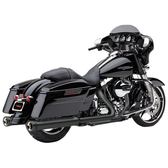 Cobra - NH Series Mufflers fits '95-'16 Touring Models - Raven Black