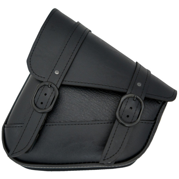 Willie and Max - Triangulated Swingarm Saddlebag - Black