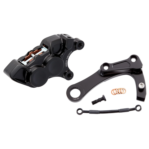 Arlen Ness - Black Four-Piston Rear Brake Caliper for 11.5" Rotors