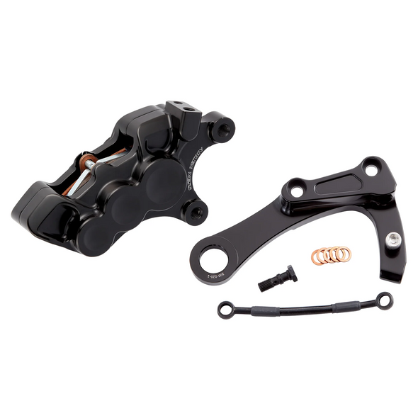 Arlen Ness - Black Six-Piston Rear Brake Caliper for 11.5" Rotors