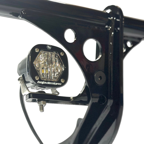 Bung King - Fog Light Gusset Mount fits all Sportster and '18 & Up Softail Models