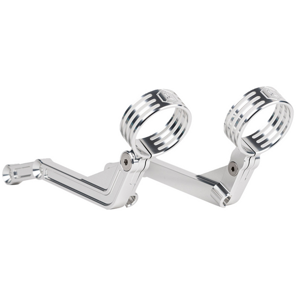 Legend Suspension - REVO ARC Billet Remote Reservoir External Mount fits '14-'23 Touring Models