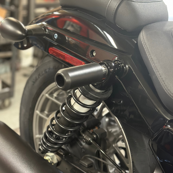 Bung King - Shock Sliders fits '22-'24 Rev-Max Sportster Models
