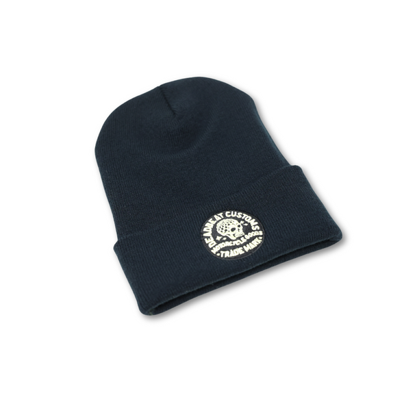 Deadbeat Customs Race Skull Beanie